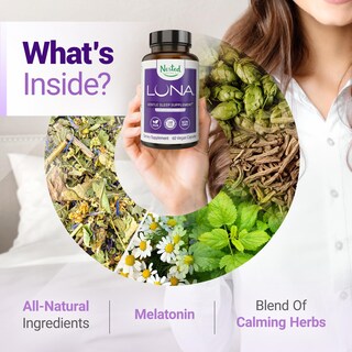 Foto 7 | Foto 7 | Sleep Aid Nested Naturals Luna 120 Cápsulas Veganas - Venta Internacional