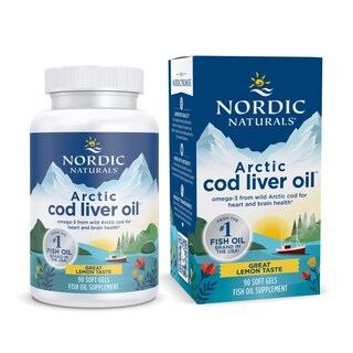 Foto 1 | Foto 1 | Suplemento De Aceite De Hígado De Bacalao Ártico De Nordic Naturals, 90 Cápsulas Blandas - Venta Internacional.