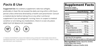 Foto 2 | Foto 2 | Suplemento De Aceite De Krill Antártico Onnit De 1000 Mg De Omega-3 - Venta Internacional.