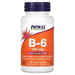 Foto 1 | Foto 1 | Suplemento Now Foods B-6 100 Mg 100 Cápsulas - Venta Internacional.