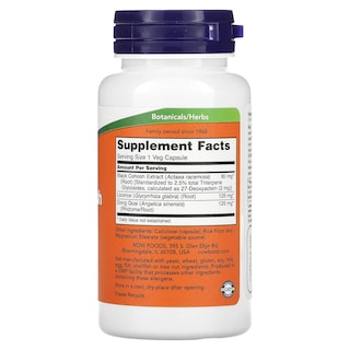 Foto 2 | Foto 2 | Supplement Now Foods Black Cohosh 80 Mg, Ayuda A La Menopausia - Venta Internacional.
