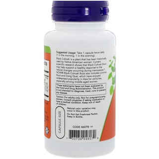Foto 3 | Foto 3 | Supplement Now Foods Black Cohosh 80 Mg, Ayuda A La Menopausia - Venta Internacional.