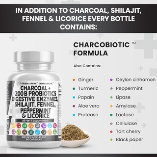Foto 5 | Foto 5 | Suplemento Clean Nutraceuticals Carbón Activado de 60 Tabletas-Venta Internacional