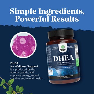 Foto 4 | Foto 4 | Supplement Natures Craft Dhea, Cápsula De 25 Mg Para Mujeres Y Hombres - Venta Internacional.