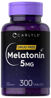 Foto 1 | Foto 1 | Suplemento Carlyle Melatonin 5 Mg 300 Comprimidos Vegetariano - Venta Internacional.