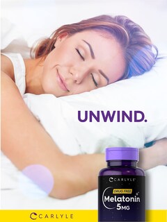 Foto 6 | Foto 6 | Suplemento Carlyle Melatonin 5 Mg 300 Comprimidos Vegetariano - Venta Internacional.