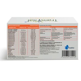 Foto 2 | Foto 2 | Suplemento Alimenticio Transvital Omega 3 60 Cápsulas