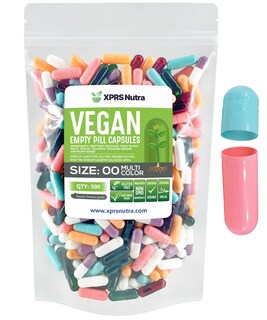 Foto 1 | Foto 1 | Cápsulas Vacías Xprs Nutra, Tamaño 00, 500 Unidades, Cápsulas Veganas - Venta Internacional.