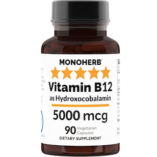 Foto 1 | Foto 1 | Suplemento De Vitamina B12 Monoherb Hydroxo De 5000 Mcg Con Omega 3 - Venta Internacional.