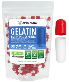 Foto 1 | Foto 1 | Cápsulas Vacías Xprs Nutra Tamaño 2, Cápsulas De Gelatina De 100 Unidades - Venta Internacional.