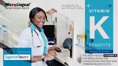 Foto 7 | Foto 7 | Vitamina K2 Mk-7 300 Mcg De Fuente Superior Microlingual, 60 Tabletas - Venta Internacional.