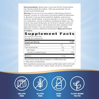 Foto 5 | Foto 5 | Suplemento De Gomitas De Melatonina Nature's Way, 5 Mg, 120 Unidades - Venta Internacional.
