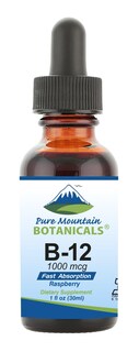 Foto 1 | Foto 1 | Suplemento De Vitamina B12 Pure Mountain Botanicals 30 Ml 1000 Mcg - Venta Internacional.