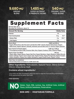 Foto 2 | Foto 2 | Suplemento Nature's Truth Super Greens En Polvo, 300 Ml - Venta Internacional.