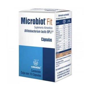 Foto 3 | Foto 3 | Probiótico Microbiot Fit Suplemento Alimenticio con 15 Cápsulas
