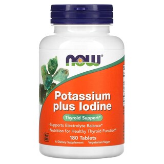 Foto 1 | Foto 1 | Supplement Now Foods Potassium Plus Yodo 180 Comprimidos - Venta Internacional.