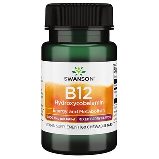 Foto 1 | Foto 1 | Suplementos De Vitamina B-12, 1000 Mcg, Swanson, 60 Tabletas Masticables - Venta Internacional.