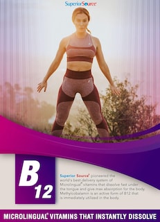 Foto 7 | Foto 7 | Supplement Superior Source, Sin Inyección, Vitamina B12, Metilcobalamina, 2500 Mcg, 90 Tabletas - Venta Internacional.