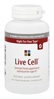 Foto 1 | Foto 1 | Suplemento D'adamo Personalized Nutrition Live Cell O 90 Vcaps - Venta Internacional.