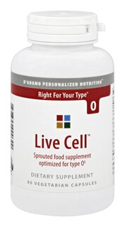 Foto 2 | Foto 2 | Suplemento D'adamo Personalized Nutrition Live Cell O 90 Vcaps - Venta Internacional.