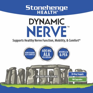 Foto 4 | Foto 4 | Suplemento Stonehenge Health Dynamic Nerve Support 90 Cápsulas - Venta Internacional.