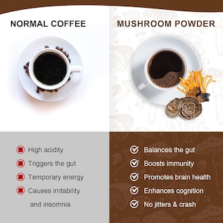 Foto 4 | Foto 4 | Mezcla Orgánica De Café Con Hongos Lion's Mane, Cordyceps, Reishi - Venta Internacional.