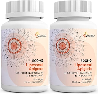 Foto 1 | Foto 1 | Suplemento Cenffitio, Apigenina Liposomal, 500 Mg, Cápsulas Blandas Durante 4 Meses - Venta Internacional.