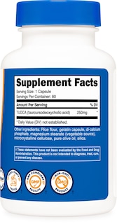 Foto 4 | Foto 4 | Suplemento Nutricost Tudca 250 Mg 60 Cápsulas De Ácido Tauroursodesoxicólico - Venta Internacional.
