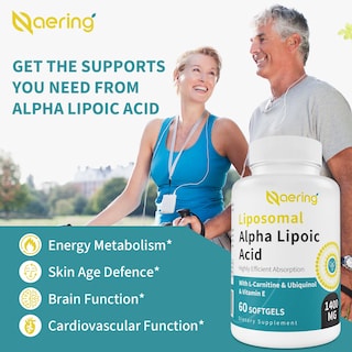 Foto 5 | Foto 5 | Suplemento En Cápsulas Blandas De 1400 Mg De Ácido Alfa Liposomal Alfa Lipoico - Venta Internacional.