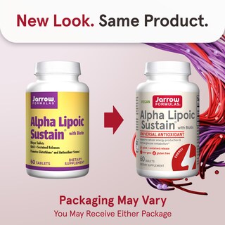 Foto 2 | Foto 2 | Suplemento Jarrow Formulas Alpha Lipoic Sustain 300 Mg 60 Comprimidos - Venta Internacional.