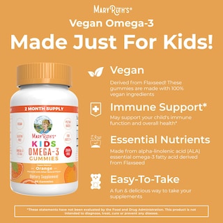 Foto 4 | Foto 4 | Gomitas Omega 3 Maryruth Organics Veganas Para Niños De 2 A 60 Unidades - Venta Internacional.