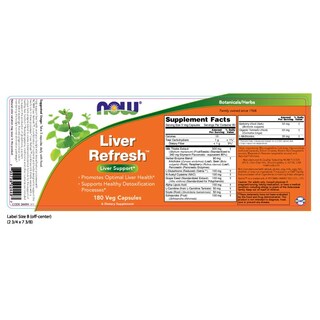 Foto 2 | Foto 2 | Cápsulas Vegetarianas Supplement Now Foods Liver Refresh 180x2 - Venta Internacional.