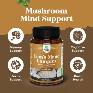 Foto 3 | Foto 3 | Suplemento Natures Craft Advanced Lion's Mane Con Reishi 120 Cápsulas - Venta Internacional.
