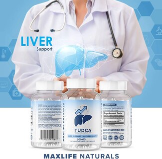 Foto 4 | Foto 4 | Suplemento De Apoyo Hepático Maxlife Naturals Tudca 500 Mg - Venta Internacional.