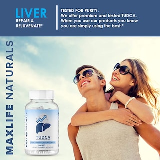 Foto 5 | Foto 5 | Suplemento De Apoyo Hepático Maxlife Naturals Tudca 500 Mg - Venta Internacional.