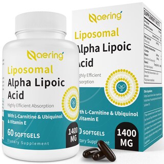 Foto 1 | Foto 1 | Suplemento En Cápsulas Blandas De 1400 Mg De Ácido Alfa Liposomal Alfa Lipoico - Venta Internacional.