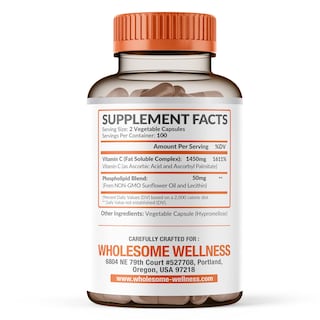 Foto 2 | Foto 2 | Cápsulas De Vitamina C Wholesome Wellness 1500 Mg (200 Píldoras) - Venta Internacional.