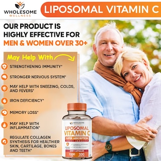 Foto 3 | Foto 3 | Cápsulas De Vitamina C Wholesome Wellness 1500 Mg (200 Píldoras) - Venta Internacional.