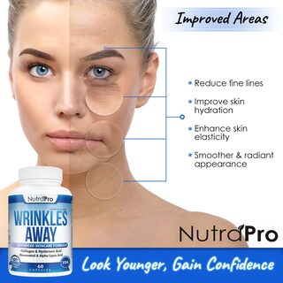 Foto 4 | Foto 4 | Suplemento Nutrapro Para Piel Antiarrugas Y Sin Edad Con Colágeno - Venta Internacional.