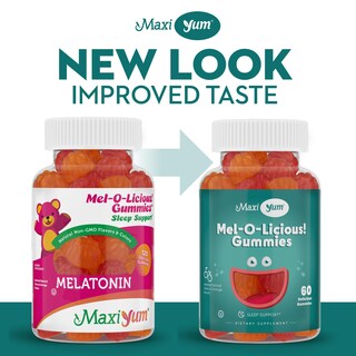 Foto 3 | Foto 3 | Gomitas De Melatonina Maxi Health, 1 Mg, Para Niños Y Adultos, 120 Unidades - Venta Internacional.