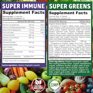 Foto 2 | Foto 2 | Suplemento Number One Nutrition N1n Super Frutas Y Verduras - Venta Internacional.