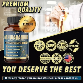Foto 7 | Foto 7 | Suplemento De Extracto De Ashwagandha Agobi 90 Cápsulas - Venta Internacional