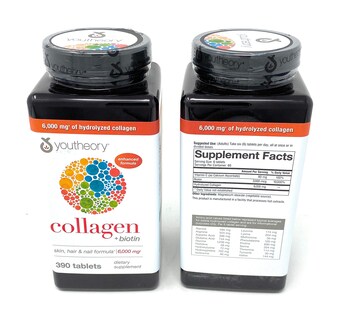 Foto 1 | Foto 1 | Suplemento Youtheory Collagen Advanced 2 Piezas de 390 Tabletas-Venta Internacional