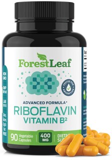 Foto 1 | Foto 1 | Suplemento Forestleaf De Vitamina B2 Y Riboflavina, 400 Mg, 90 Cápsulas - Venta Internacional.