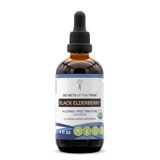 Foto 1 | Foto 1 | Tintura Secrets Of The Tribe Black Elderberry 120 Ml Orgánica - Venta Internacional