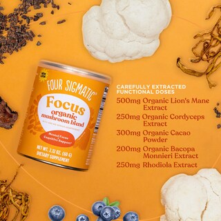 Foto 4 | Foto 4 | Suplemento Four Sigmatic Focus Blend Lion's Mane 30 Porciones - Venta Internacional.