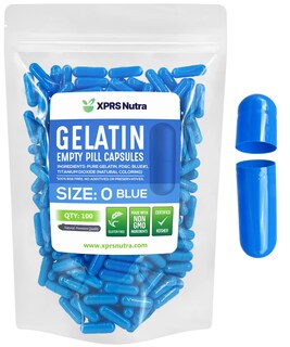 Foto 1 | Foto 1 | Cápsulas Vacías Xprs Nutra, Tamaño 0 - 100 Unidades, Cápsulas De Gelatina - Venta Internacional.
