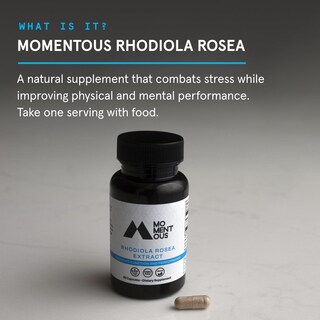 Foto 2 | Foto 2 | Suplemento Momentous Rhodiola Rosea, 60 Porciones, Cápsulas - Venta Internacional.