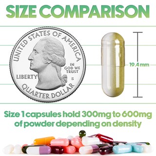 Foto 2 | Foto 2 | Cápsulas Vacías Xprs Nutra Tamaño 1: Cápsulas De Gelatina De 500 Unidades - Venta Internacional.