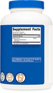 Foto 5 | Foto 5 | Suplemento Nutricost Extracto De Bambú 400 Mg 240 Cápsulas - Venta Internacional.